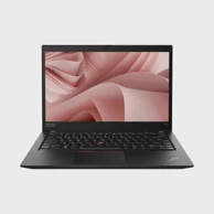 LENOVO Laptop ThinkPad T490s / Intel Core i7-8665U, 14.0", 1920x1080, 16GB, 256GB SSD, Windows 11 Pro, crna